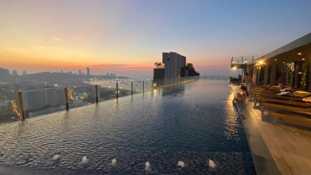 The Base Central Pattaya 2Bed King&Queen Sky Seaview & Infinity Pool Экстерьер фото