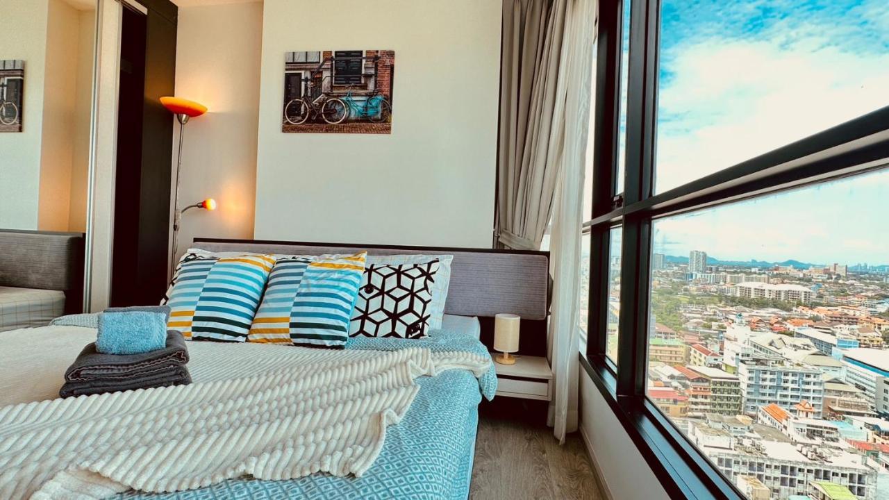The Base Central Pattaya 2Bed King&Queen Sky Seaview & Infinity Pool Экстерьер фото