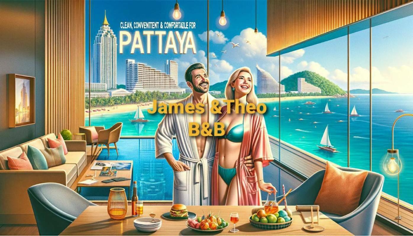 The Base Central Pattaya 2Bed King&Queen Sky Seaview & Infinity Pool Экстерьер фото